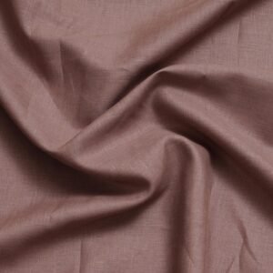 Mocha Brown Linen Fabric